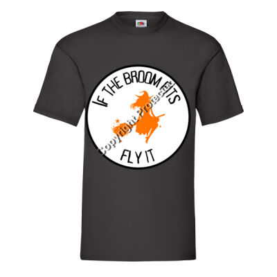 If the broom fits...Fly It (White) Thumbnail