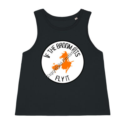 If the broom fits...Fly It (White) Thumbnail