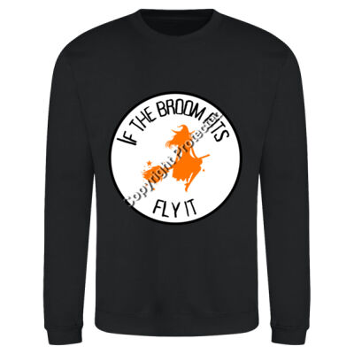 If the broom fits...Fly It (White) Thumbnail