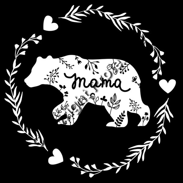 Mama Bear - White  Thumbnail
