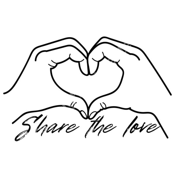 Share the love - Black Thumbnail