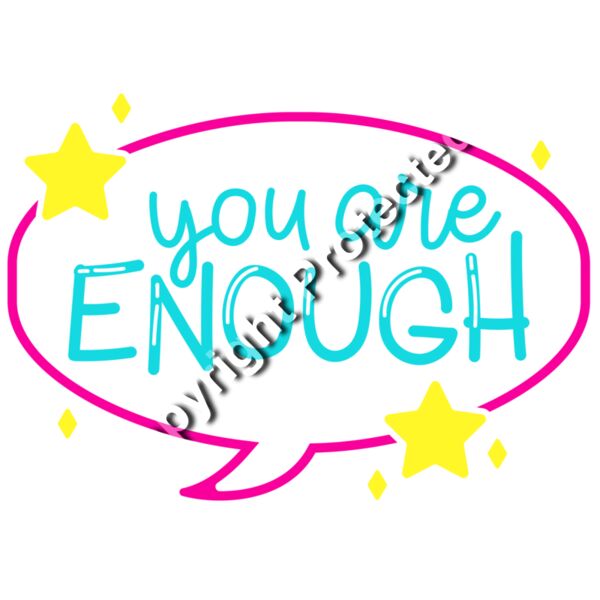 You are enough Thumbnail